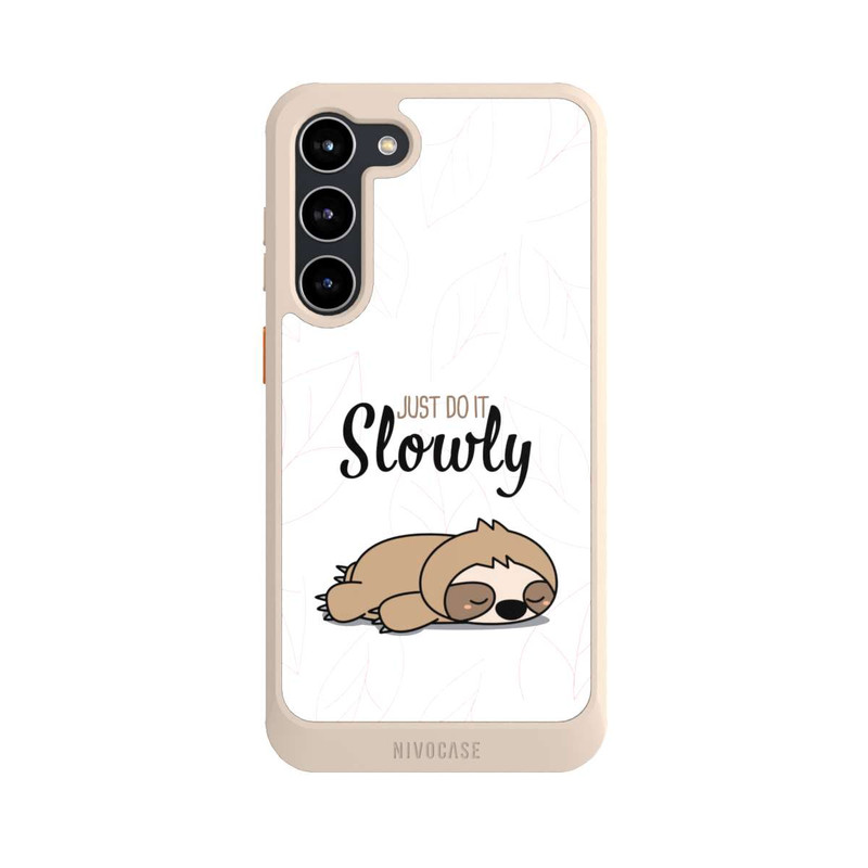 Galaxy S23 + NIVOcore Just Do It Slowly Sloth