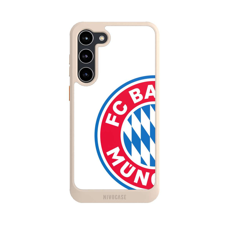Galaxy S23 + NIVOcore Großes FCB Logo Weiß