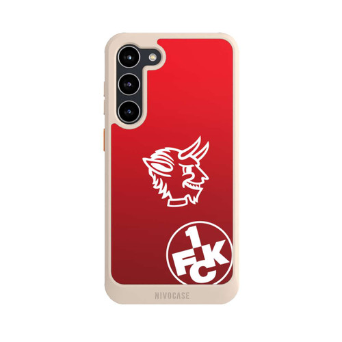 Samsung Galaxy S23+ NIVOcore Teufelskopf FCK auf Rot