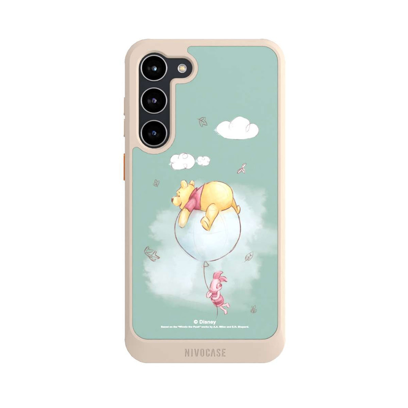 Galaxy S23 + NIVOcore Unerschrocken durch einen Ballon