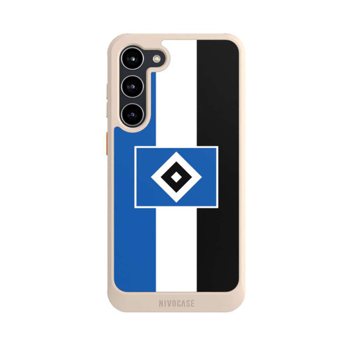 Samsung Galaxy S23+ NIVOcore HSV Streifen - Blau-Weiß-Schwarz