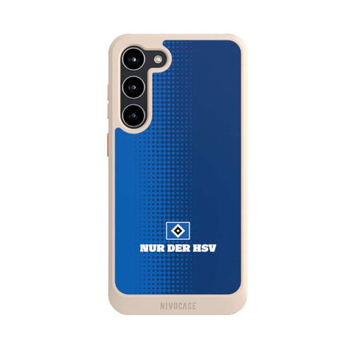 Samsung Galaxy S23+ NIVOcore Nur der HSV - Rautenraster Blau
