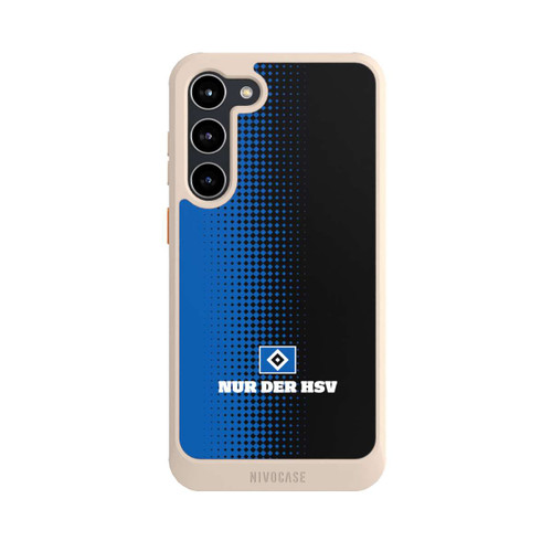 Samsung Galaxy S23+ NIVOcore Nur der HSV - Rautenraster Schwarz