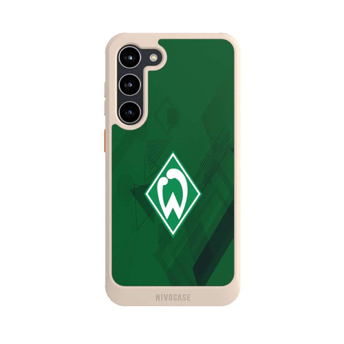 Samsung Galaxy S23+ NIVOcore Grüne Grafikelemente - Werder Bremen