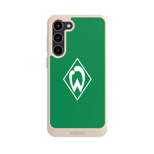 Samsung Galaxy S23+ NIVOcore Logo auf Grün - Werder Bremen