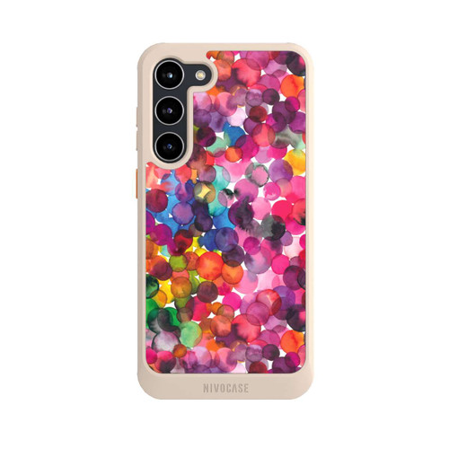 Samsung Galaxy S23+ NIVOcore Überlappende Aquarellpunkte