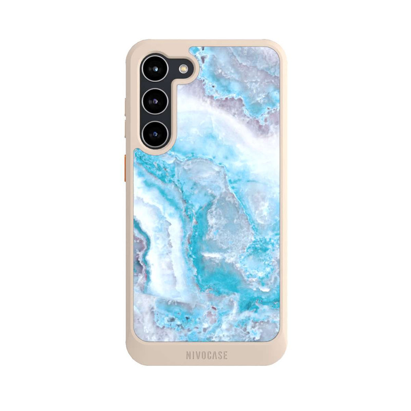 Galaxy S23 + NIVOcore Edelstein Hellblau