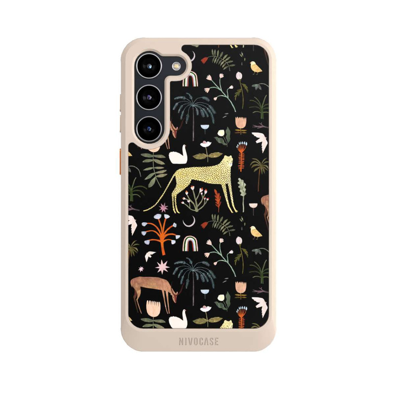 Galaxy S23 + NIVOcore Wilde Gartenbuchstaben von Léa Le Pivert