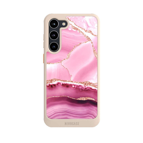 Samsung Galaxy S23+ NIVOcore Meerjungfrauen Pink Marmor