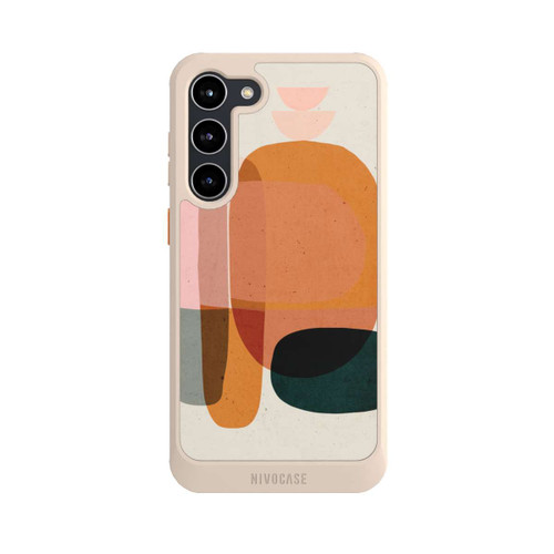 Samsung Galaxy S23+ NIVOcore Abstraktes Blush