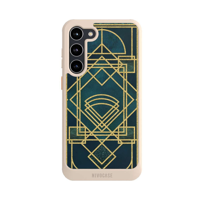 Galaxy S23 + NIVOcore Art Deco Quadrat