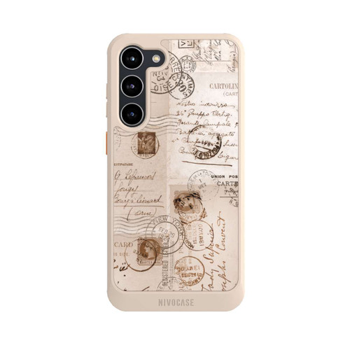 Samsung Galaxy S23+ NIVOcore Vintage Briefmarken