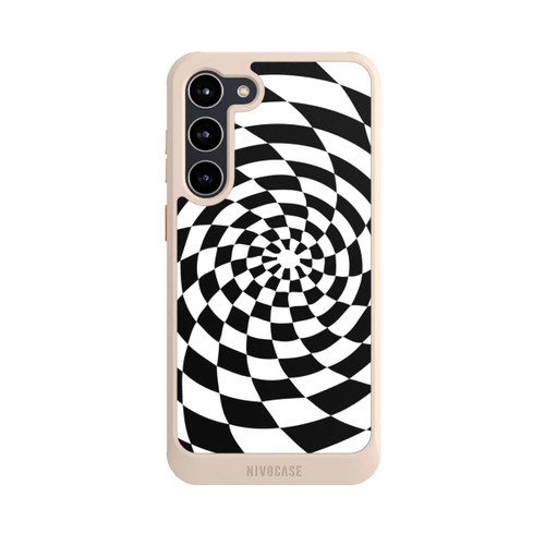 Samsung Galaxy S23+ NIVOcore Schwarz-Weiß Illusion