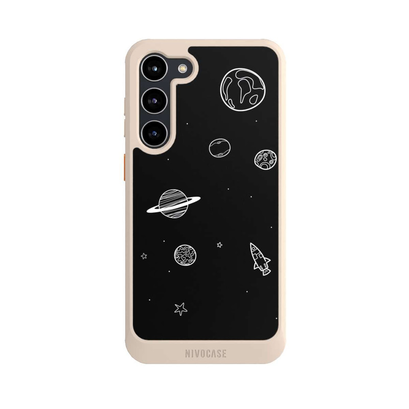 Galaxy S23 + NIVOcore Planetengekritzel