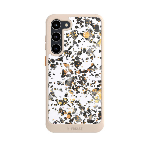 Samsung Galaxy S23+ NIVOcore Gold Speckled Terrazzo