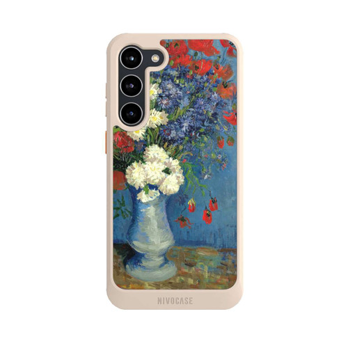 Samsung Galaxy S23+ NIVOcore Stillleben Vase mit Kornblumen und Mohnblumen von Vincent Van Gogh