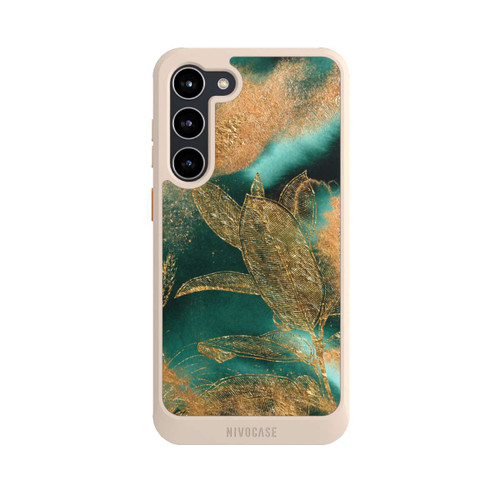 Samsung Galaxy S23+ NIVOcore Gold und Grün Natur