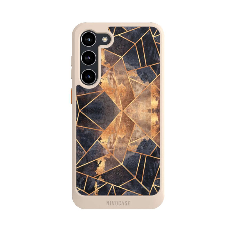 Galaxy S23 + NIVOcore Zerbrochener Stein
