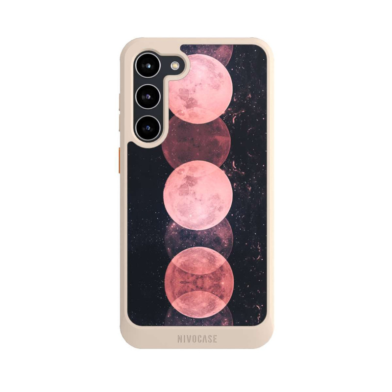 Galaxy S23 + NIVOcore Rosa Mondphasen