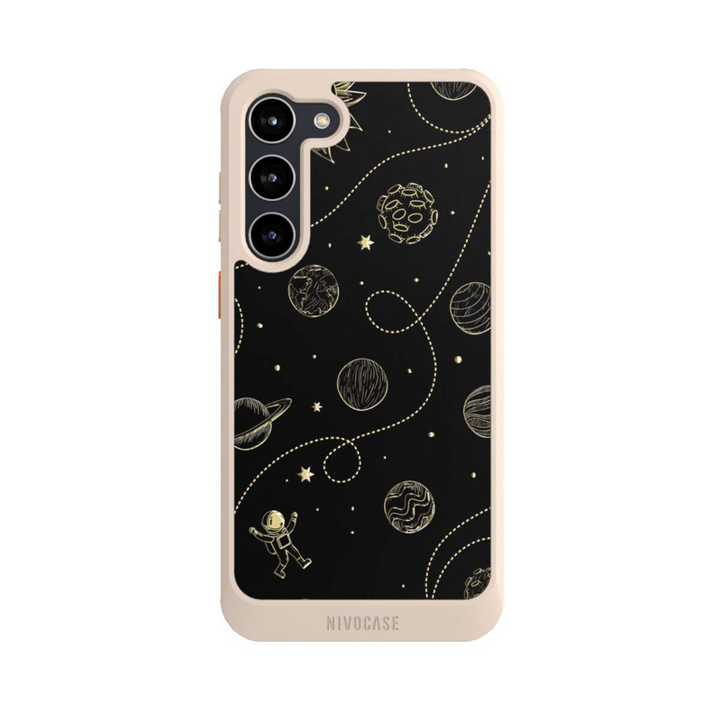 Galaxy S23 + NIVOcore Planeten Gold