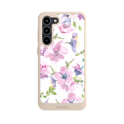 Samsung Galaxy S23+ NIVOcore Aquarell Blumen