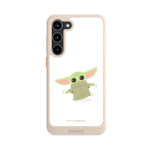 Samsung Galaxy S23+ NIVOcore Baby Yoda läuft