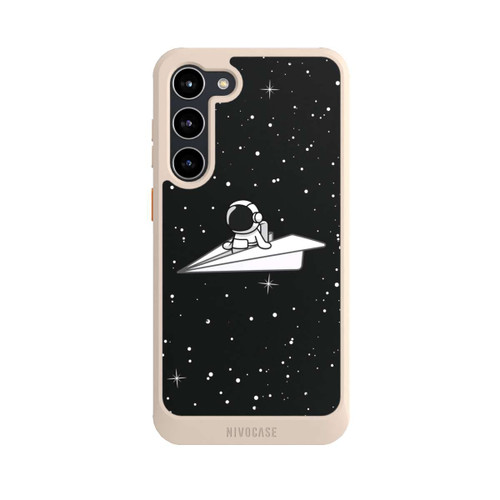 Samsung Galaxy S23+ NIVOcore Astronaut Paper Plane Comic