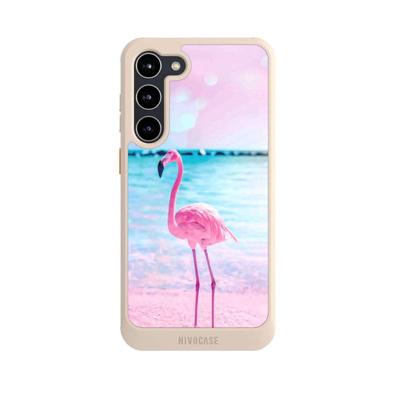 Galaxy S23 + NIVOcore Rosa Flamingo