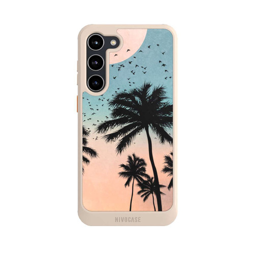 Samsung Galaxy S23+ NIVOcore Sonnenaufgang Palmen