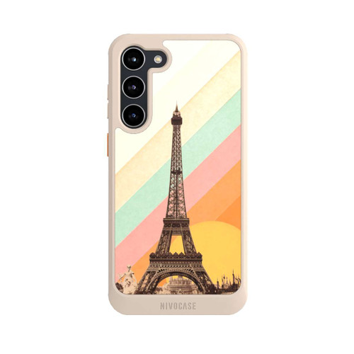 Samsung Galaxy S23+ NIVOcore Eiffelturm Regenbogen