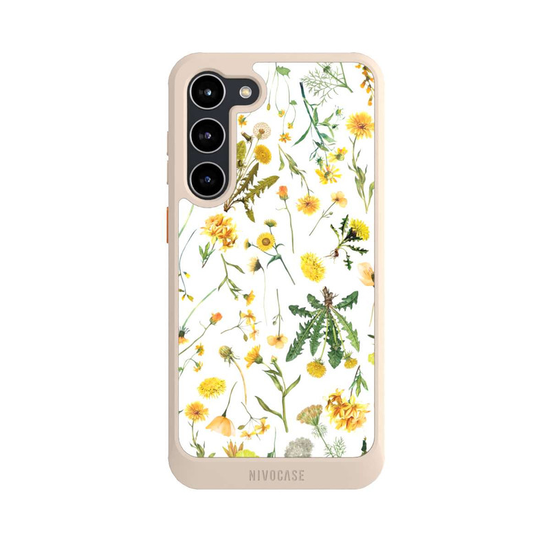 Galaxy S23 + NIVOcore Gelbe Wildblumen