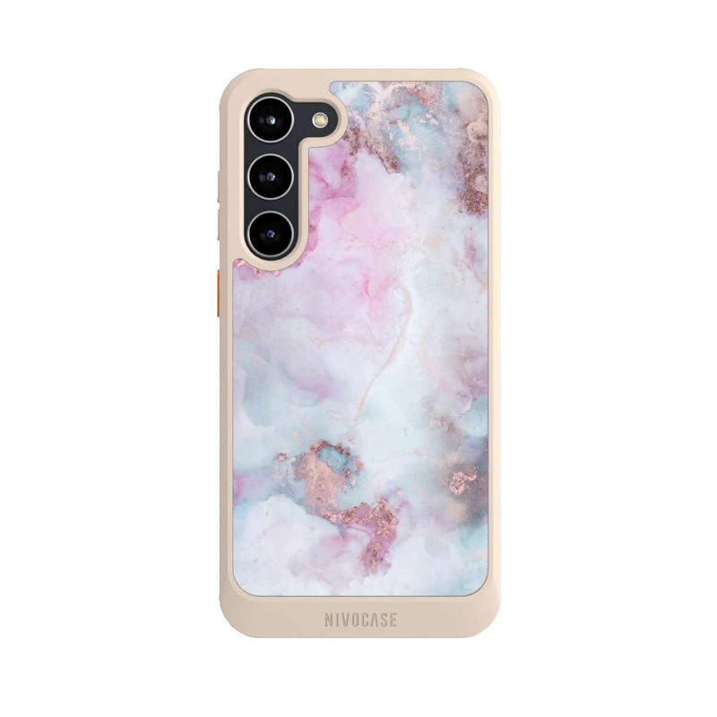 Galaxy S23 + NIVOcore Alkoholtinte Marmorblau