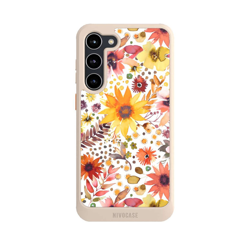 Galaxy S23 + NIVOcore Blumenaquarellblüten