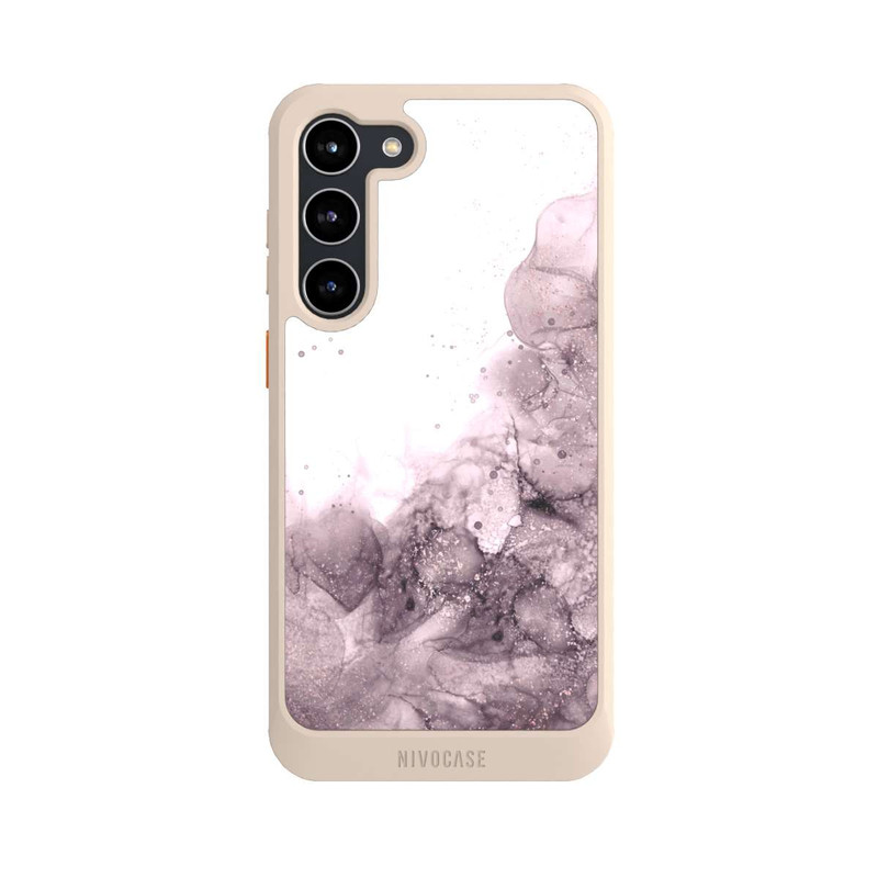 Galaxy S23 + NIVOcore glamouröses Glitzerrosa
