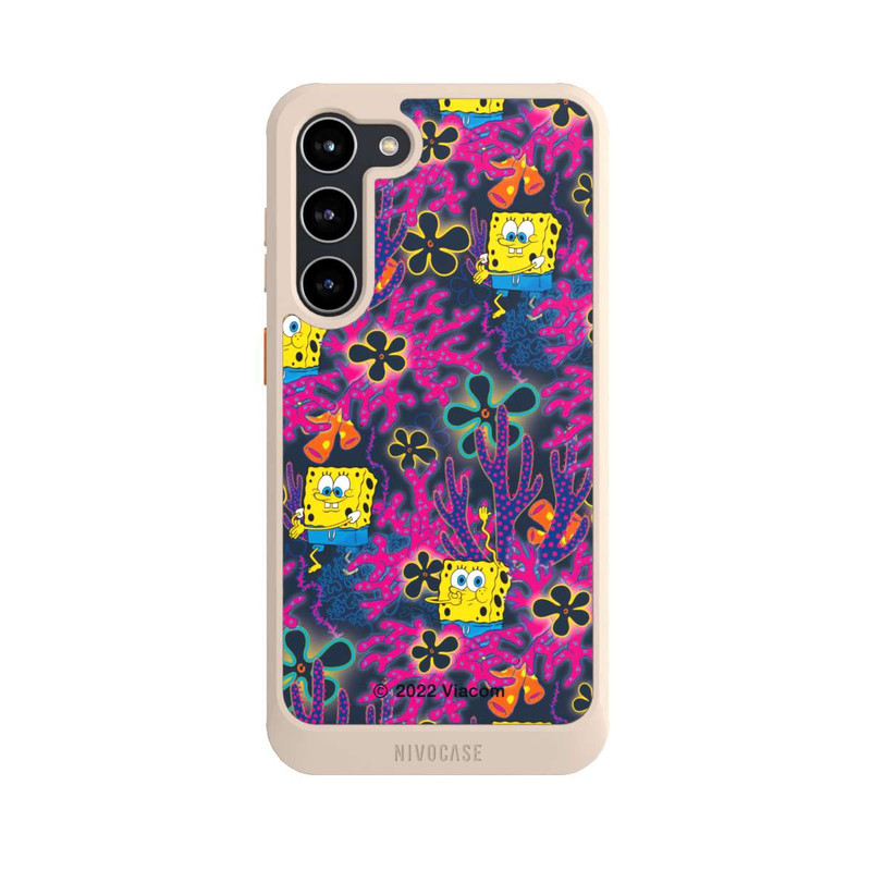 Galaxy S23 + NIVOcore Spongebob - Coral Muster