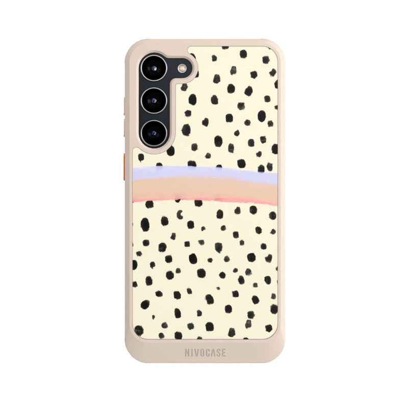 Galaxy S23 + NIVOcore Verrücktes Leben Kunst Pastell
