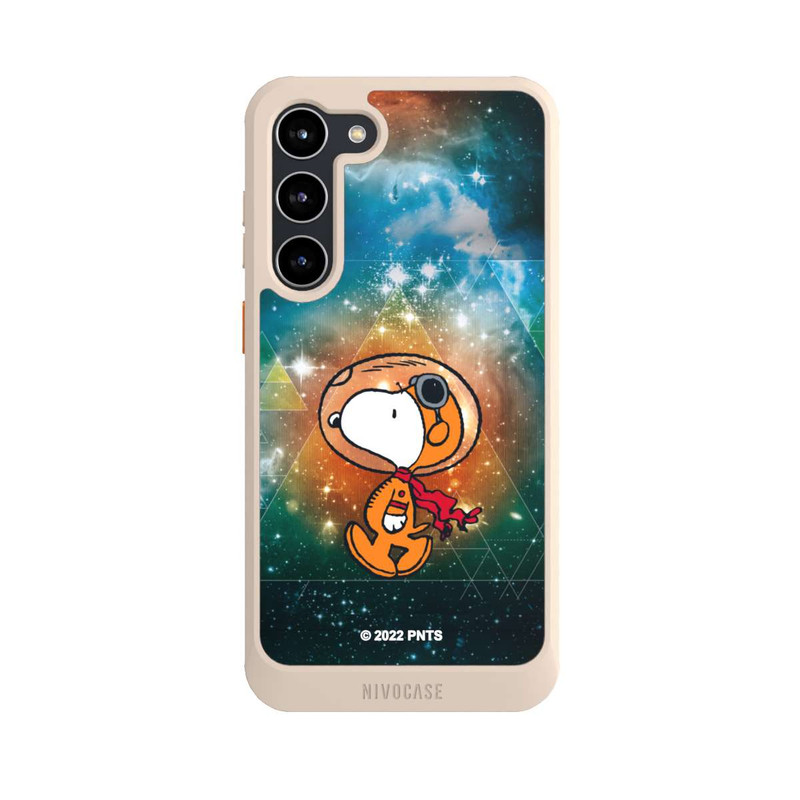Galaxy S23 + NIVOcore Snoopy Weltraumreisender Grün