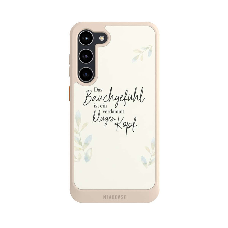 Galaxy S23 + NIVOcore Das Bauchgefuehl Ist
