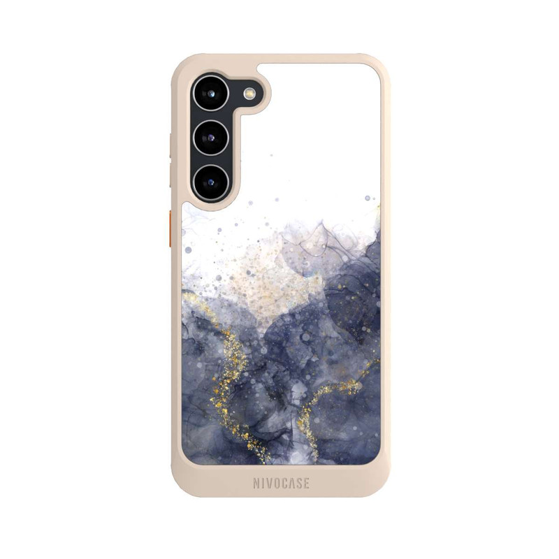 Galaxy S23 + NIVOcore Alkoholtinte glamouröses Blau