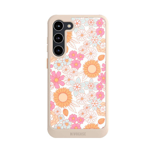 Samsung Galaxy S23+ NIVOcore Retro Boho Blumen