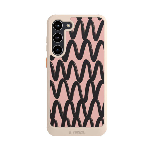 Samsung Galaxy S23+ NIVOcore Schwarzes Zickzack