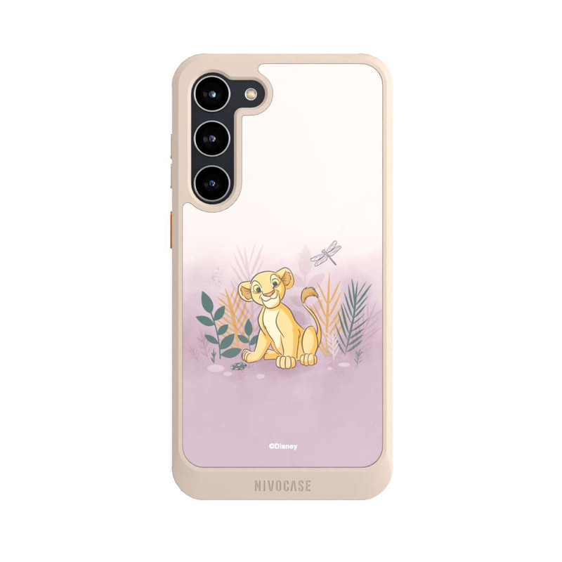 Galaxy S23 + NIVOcore Nala mit Blumen