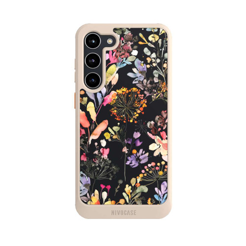 Samsung Galaxy S23+ NIVOcore Wilde Gräser schwarz