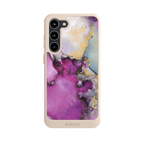 Samsung Galaxy S23+ NIVOcore Alcohol Ink Art Pink