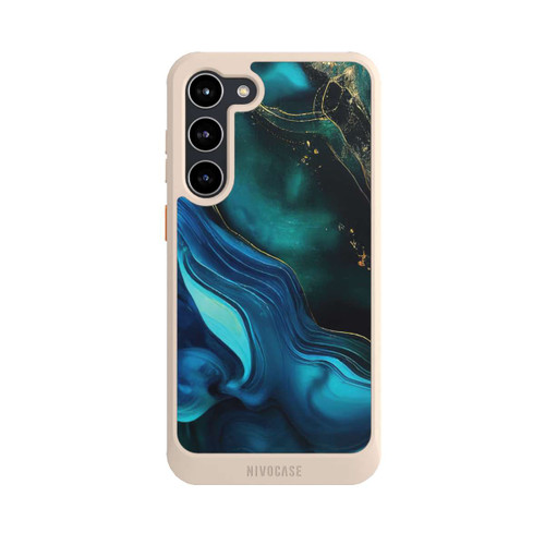 Samsung Galaxy S23+ NIVOcore Blaugoldene Tinte