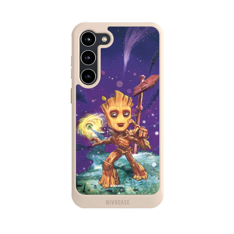 Galaxy S23 + NIVOcore Baby Groot Galaxy Touch