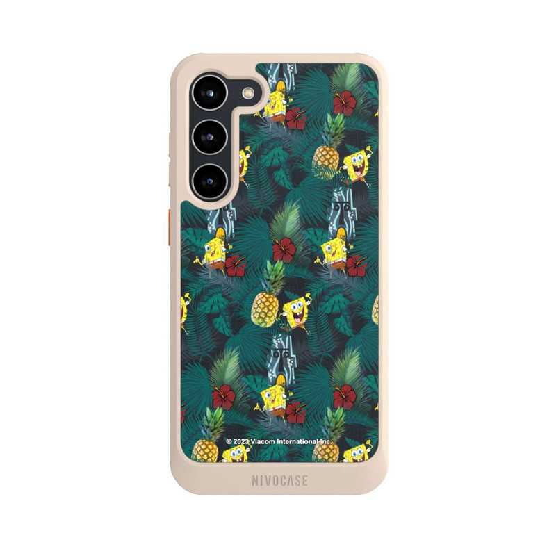 Galaxy S23 + NIVOcore Spongebob Ananas-Muster