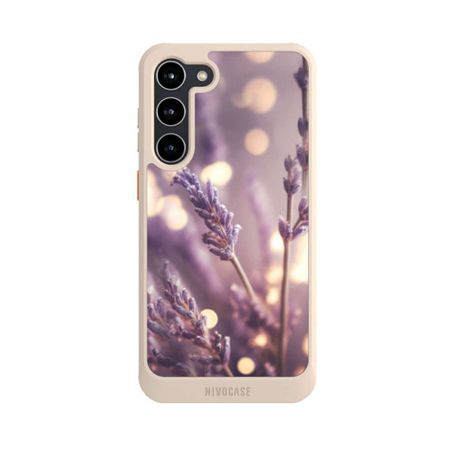 Samsung Galaxy S23+ NIVOcore Lavender Close Up with AI