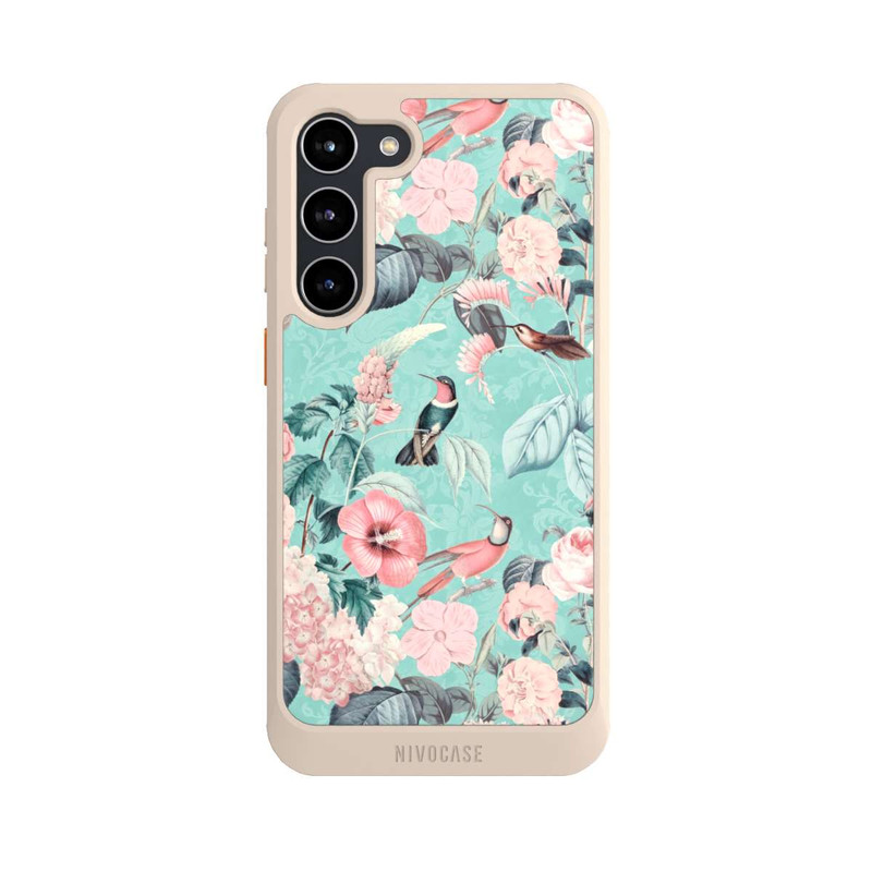 Galaxy S23 + NIVOcore Kolibri Paradies Pattern