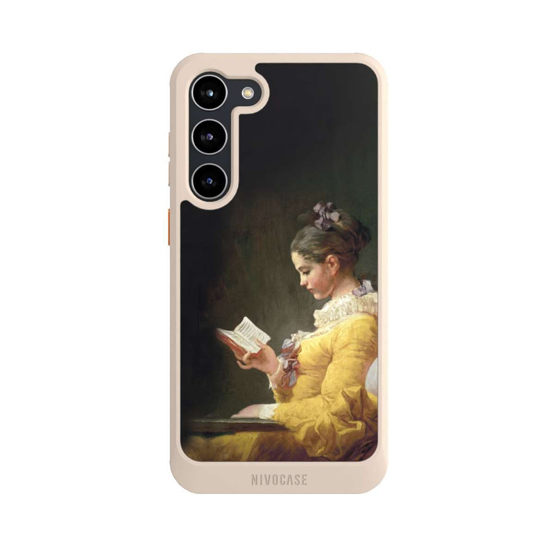 Galaxy S23 + NIVOcore Lesendes Mädchen von Jean-Honore Fragonard